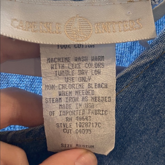 Blue Short Sleeve Dress - Picture 2 of 2